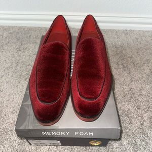 Burgundy Carlos By Carlos Santana Prince Loafer size 10.5